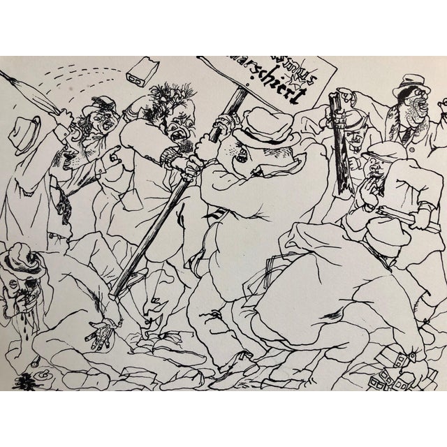 Hand lithography on BFK Rives French hand moulded paper Style: German New Objectivity (Neue Sachlichkeit) According to the...