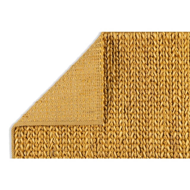 Not Yet Made - Made To Order Part & Parcel Goods Jute Weave Runner, 2’6”x12’, Mustard For Sale - Image 5 of 5
