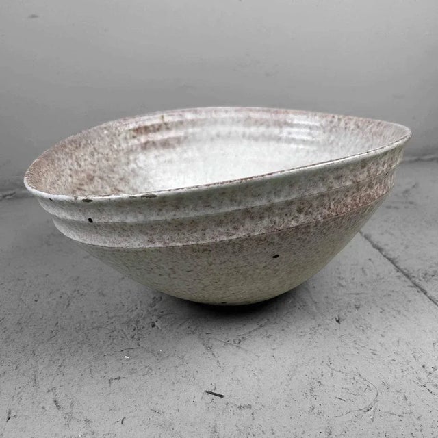 Mid-Century Organic Ceramic Bowl, Japan, 1970s For Sale - Image 11 of 13