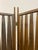 Vintage Walnut Three Panel Geometric Room Divider. For Sale - Image 14 of 18