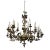 1920s Spanish Mediterranean Chandelier Rupert Murdoch Estate For Sale