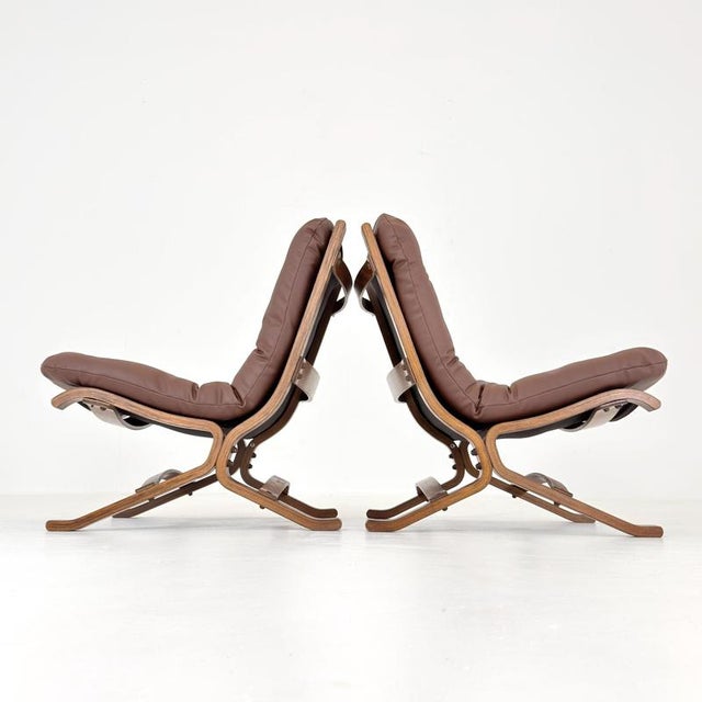 Wood Mid-Century Siesta Lounge Chair by Ingmar Relling for Westnofa, Norway, 1970s For Sale - Image 7 of 18