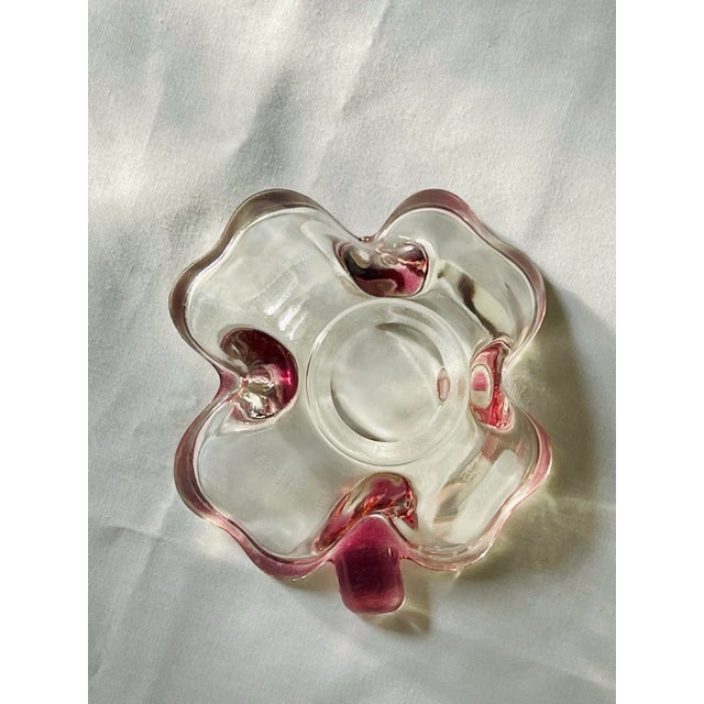 Mid 20th Century Vintage Four Leaf Clover Trinket Dish For Sale - Image 5 of 11