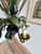Mid-Century Modern French Country Tole Botanical Five-Light Chandelier with Cattails and Flowers, 1960s For Sale - Image 3 of 17