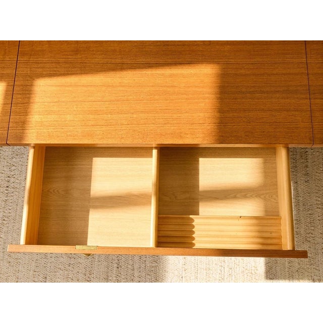 Vintage Danish Modern Teak Transformer Desk Cabinet For Sale In Los Angeles - Image 6 of 12