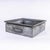 Vintage Industrial Galvanised Steel Parts Tray from Bosch, Late 20th Century For Sale - Image 6 of 6