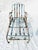30's Wrought Iron Art Nouveau Style Chaise Fully Extended For Sale - Image 4 of 9