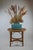 Mid-Century Free-Form Wicker and Rattan Side Table, 1960s For Sale - Image 9 of 17