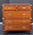 19th Century British Military Officer's Campaign Chest or Dresser of Brass-Bound Teak For Sale - Image 5 of 11
