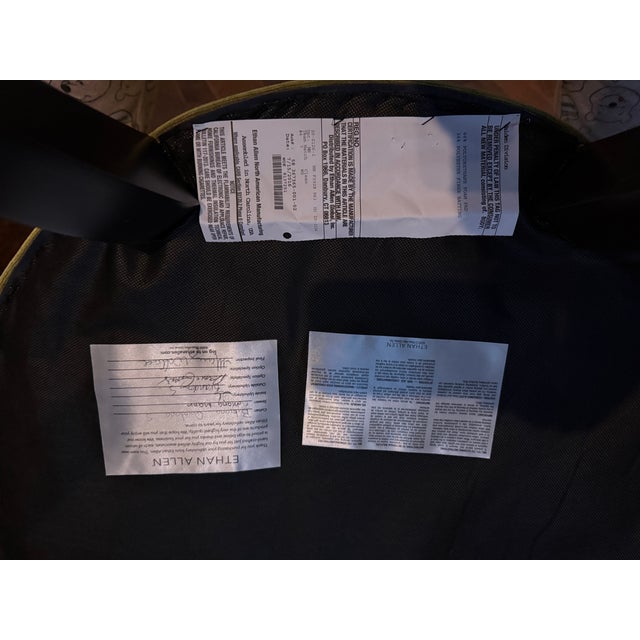 Ethan Allen “Claudia” Dining Chairs For Sale - Image 10 of 11
