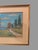 American Vintage Riverside Landscape Framed Pastel Watercolor Painting With Trees For Sale - Image 3 of 6