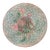 Majolica Basketweave Design With Berries and Flowers For Sale