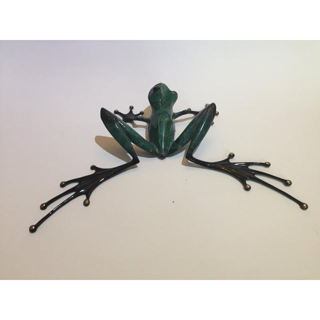 Bronze Frog Figure Ltd Ed Signed and Numbered by Tim Cotterill 1992
