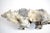 Cream Enamel and Metal Polar Bear Sculpture For Sale - Image 8 of 11