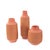 Richland Embossed Peach Vase- Medium For Sale In Chicago - Image 6 of 10