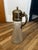 Mid-Century Modern Vintage Cut Crystal and Silver Plated Claret Jug For Sale - Image 3 of 16