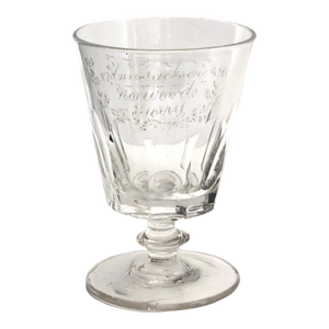 1760s Georgian Crystal Wedding Chalice