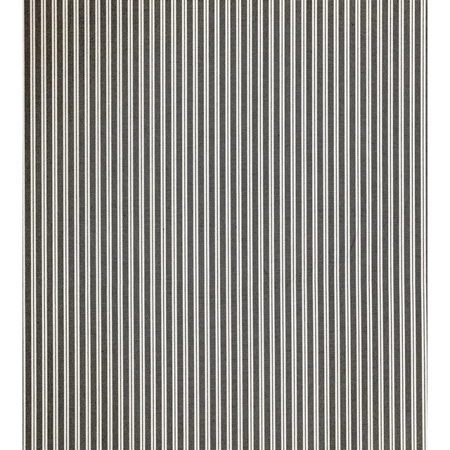 Traditional The House of Scalamandré Kent Stripe Fabric, Ebony For Sale - Image 3 of 3