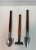 English Vintage Set of 3 Wooden Handled Window Box Tools From England. For Sale - Image 3 of 7