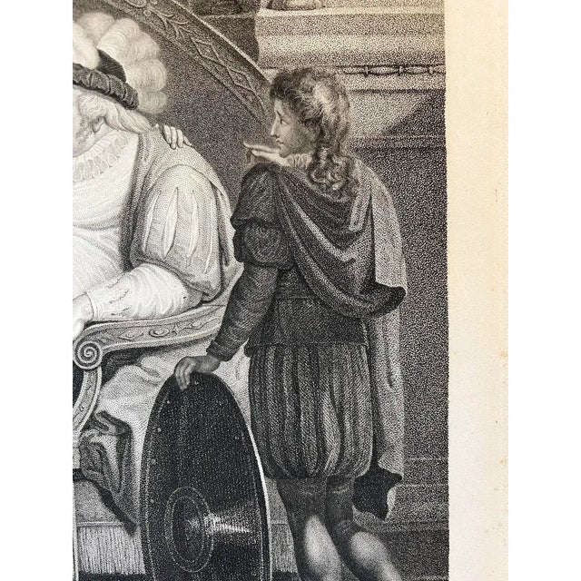 Antique 1798 Shakespeare Engraving by Thomas Ryder – Henry Iv, Falstaff, Large Boydell Print For Sale - Image 11 of 13