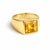 Square Citrine Signet Ring in Gold Radiant and confident, this ring features a luminous square-cut citrine set seamlessly...