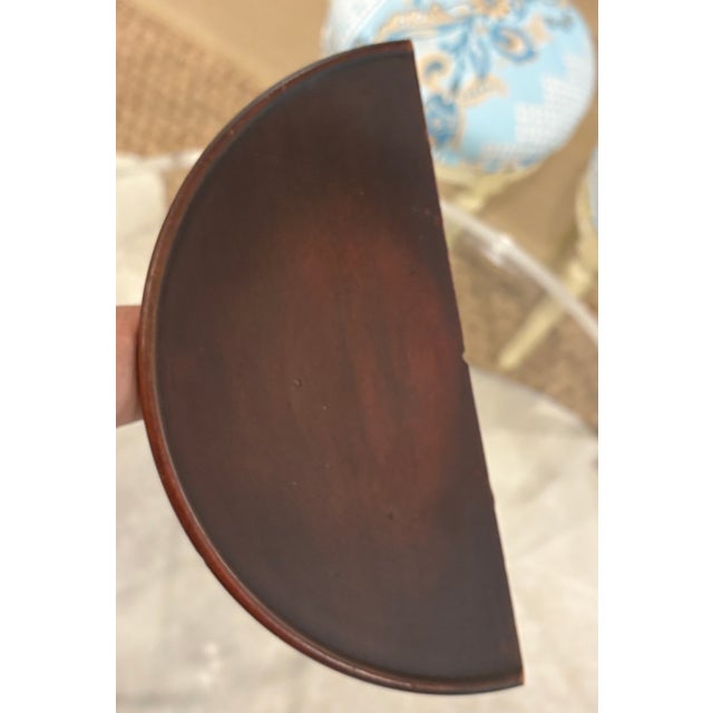 Antique Neoclassical Carved Mahogany Wall Shelves - A Pair For Sale In Little Rock - Image 6 of 11