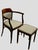 Vienna Secession armchair with matching footstool, attributed to Josef Hoffmann, executed in Austria circa 1910. The...