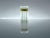 Refined cylindrical case in solid cut crystal and gilded metal, inspired by the elegance of historic Baccarat crystalworks...