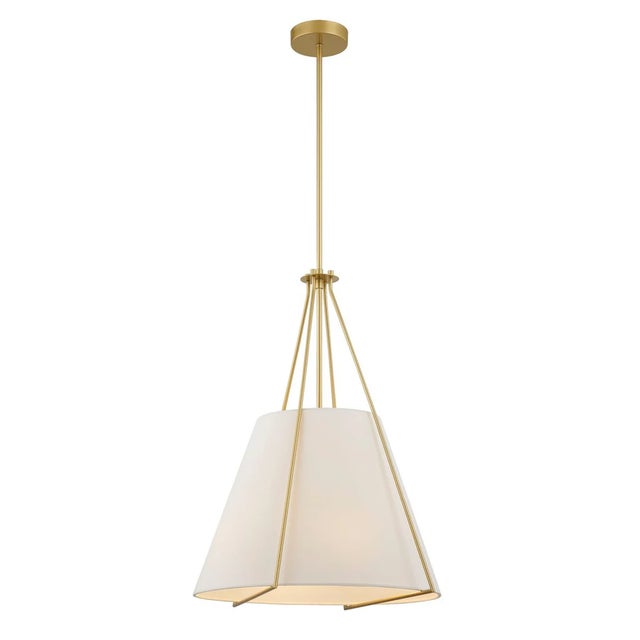 The Adaline Pendant combines a durable metal base with a stunning gold finish for a sophisticated look. Its elegant design...