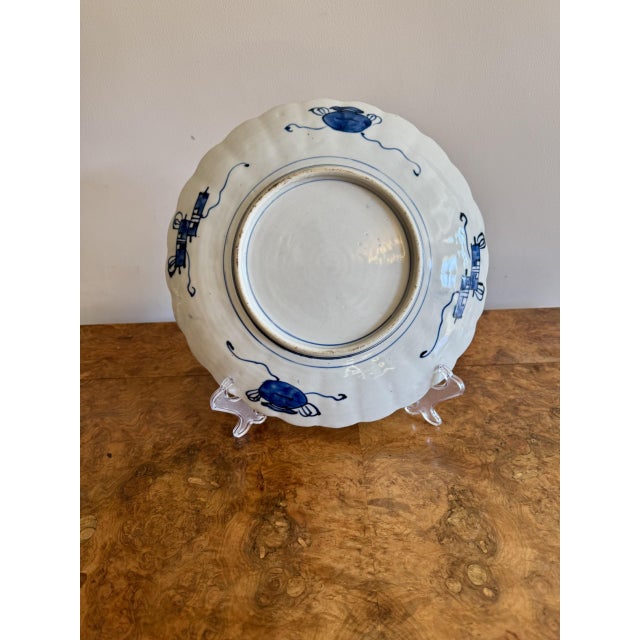 Antique Japanese Imari Plate, 1900 For Sale - Image 4 of 5