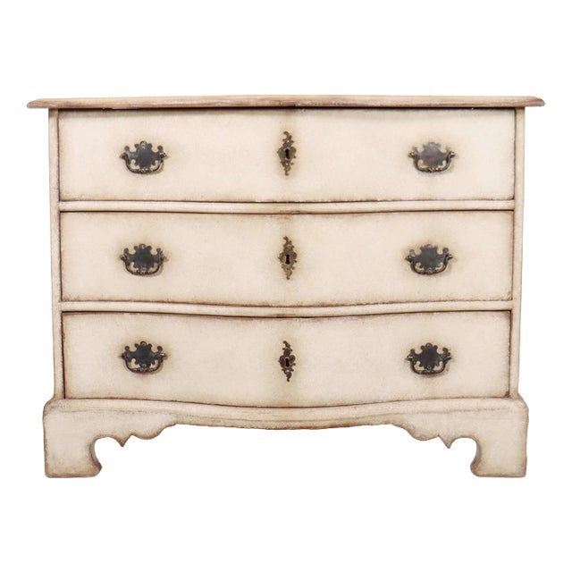 Vintage German Serpentine Commode For Sale