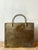 Metal Vintage Boho Brass Shopping Bag After Gio Ponte For Sale - Image 7 of 11