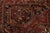Heriz Rug 9’11” X 12’9” Red Wool Vintage Traditional Hand-Knotted Carpet For Sale - Image 10 of 15