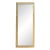 1960's LaBarge Faux Bamboo Gilt Mirror With Gold Mirrored Border For Sale