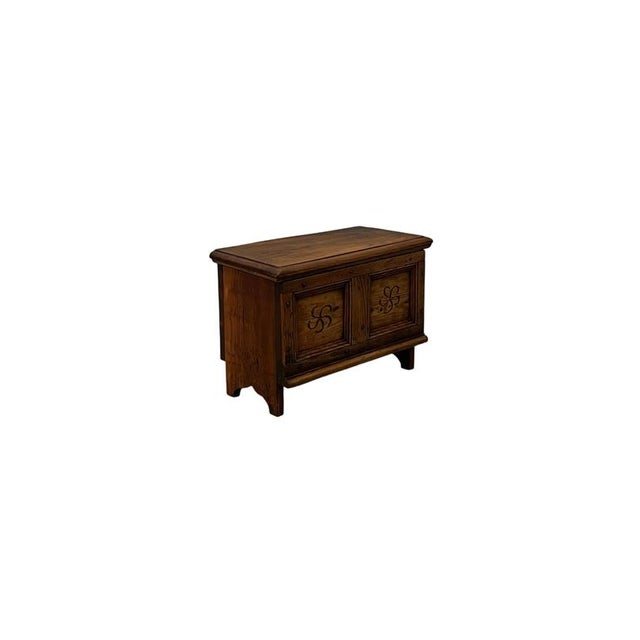Rustic Late 19th Century Larch Chest For Sale - Image 3 of 4