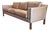 Mid 20th Century Danish Leather Sofa Attrib. Børge Mogensen For Sale