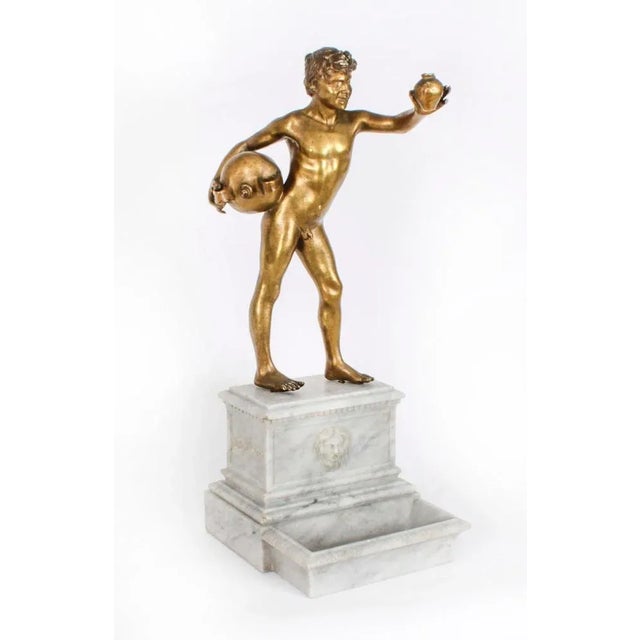 Antique Bronze Water Carrier by Vincenzo Gemito, 19th Century For Sale - Image 13 of 14