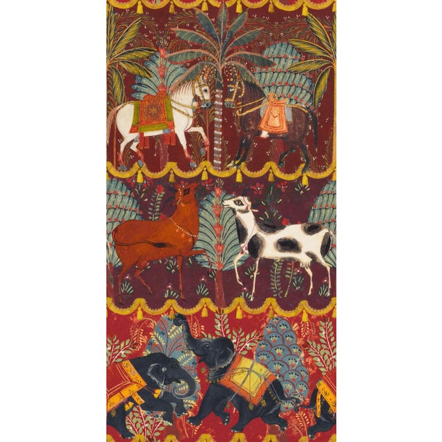 Carnaval Wallpaper - Set of 3 Rolls For Sale