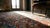 Elegant Red and Nasvy Blue Floral Antique Tabriz Rug For Sale - Image 14 of 15