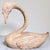 Mid-Century Modern Vintage 1990s Faux Bois Carved Large Decorative Swan Statue For Sale - Image 3 of 13