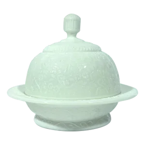 19th Century Challinor Taylor & Co. Tree of Life Cheese Dome