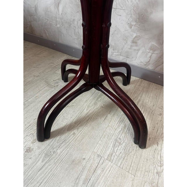 Wood Standing Coat Rack, 1920 For Sale - Image 7 of 11