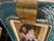 Blue Sky Blue Twisted Photo Frame in Murano Glass and Brass, 2000 For Sale - Image 8 of 9