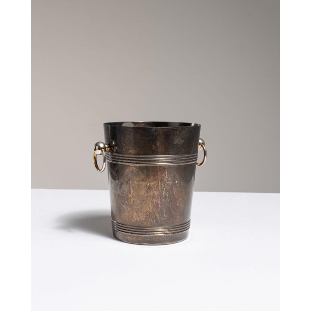 Mid 20th Century France Silver Ice Bucket For Sale - Image 14 of 15