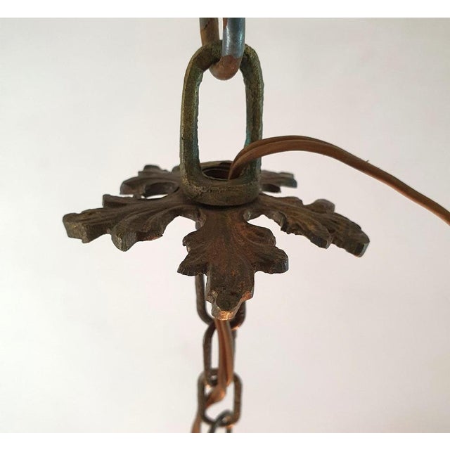Antique Victorian Bronze Elephant Chandelier, France, 1900s For Sale - Image 10 of 14