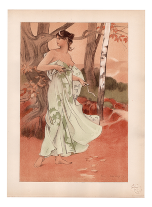 Auguste Donnay, Artémis, 1898, Lithograph on Paper