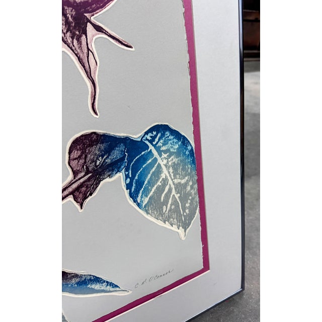 1990s Original Signed Numbered Catherine O'Connor "Fresh Cuts I" and "Fresh Cuts Ii" Framed Prints - Set of 2 For Sale - Image 12 of 12