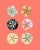 "Sand Dollar (Coral)" Contemporary Giclee Print by Sarah Gordon For Sale