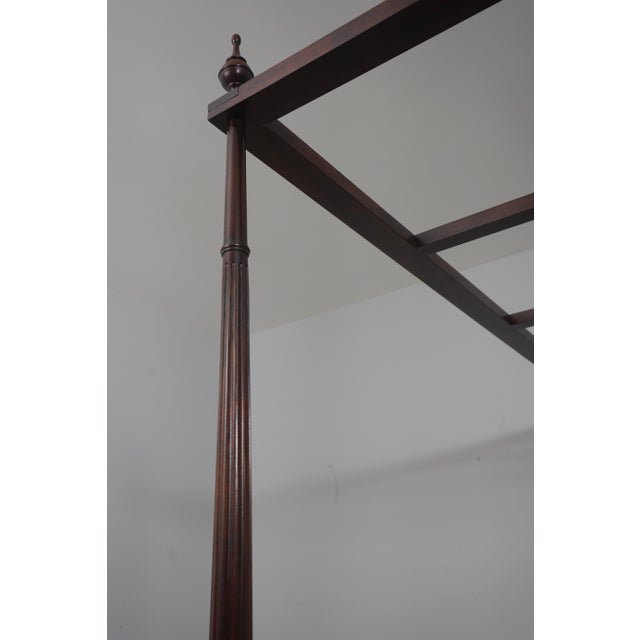 Stickley Queen Size Mahogany Canopy Poster Bed For Sale In Philadelphia - Image 6 of 18