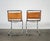Mid 20th Century Pair of Bauhaus-Style Chrome and Brown Leather Cantilever Chairs For Sale - Image 15 of 17